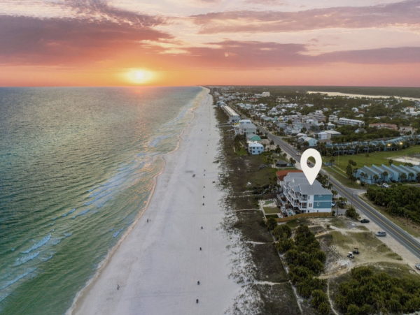 Gulf Front Seven Bedroom Vacation Home with Pool & SPA